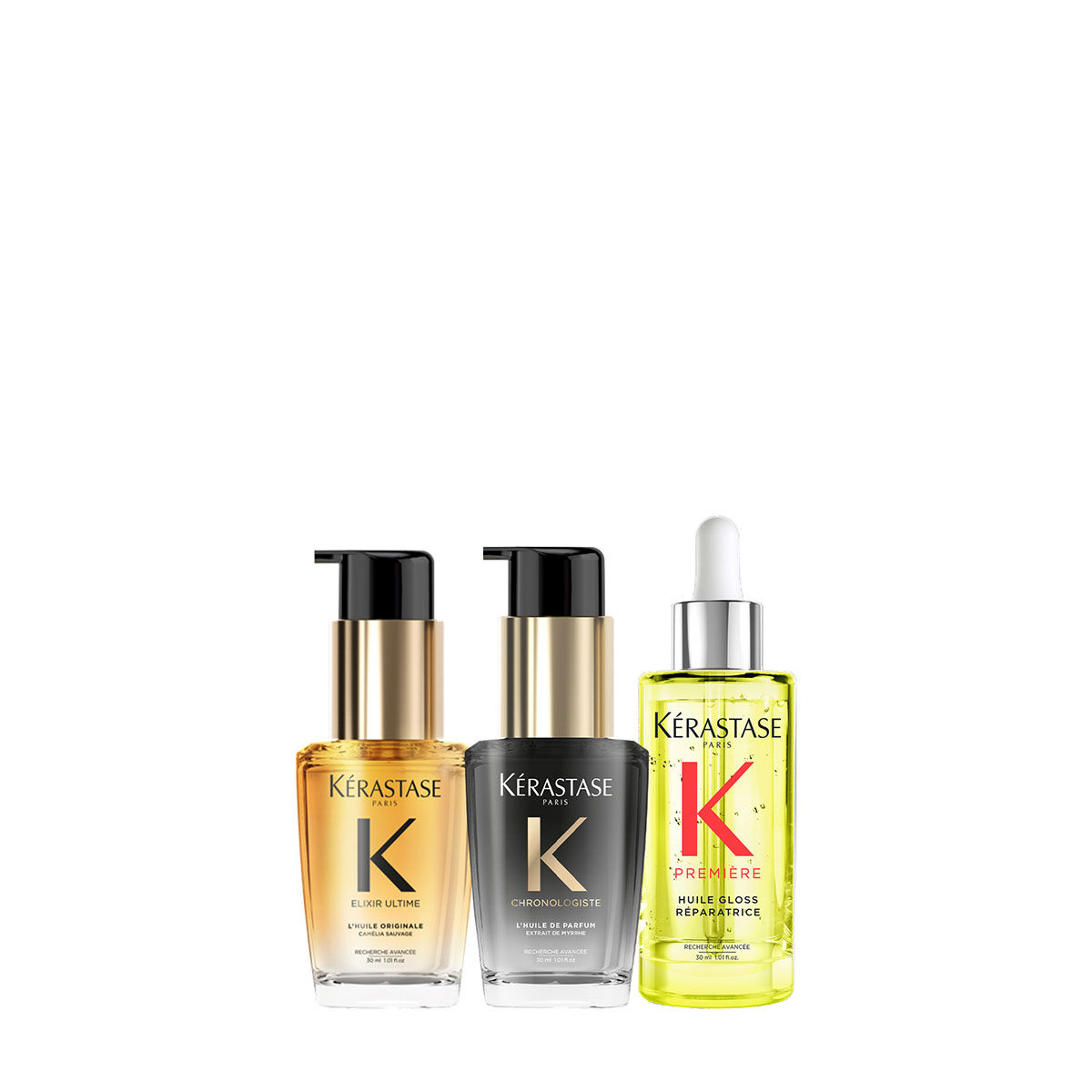 Trio Travel Size Set for ultimate shine and care