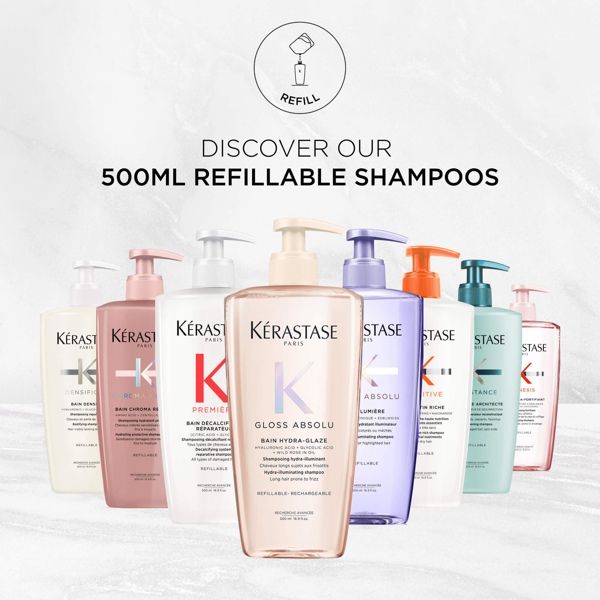 BAIN HYDRA-GLAZE SHAMPOO