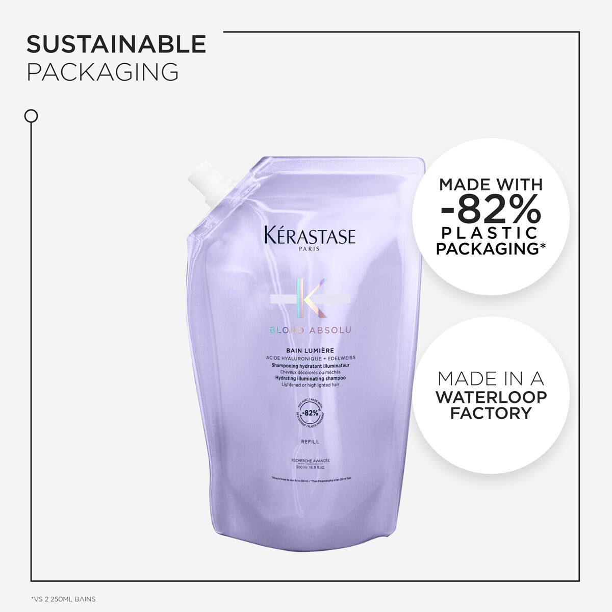 KERASTASE BLOND ABSOLU BAIN LUMIERE SHAMPOO FOR LIGHTENED AND HIGHLIGHTED HAIR