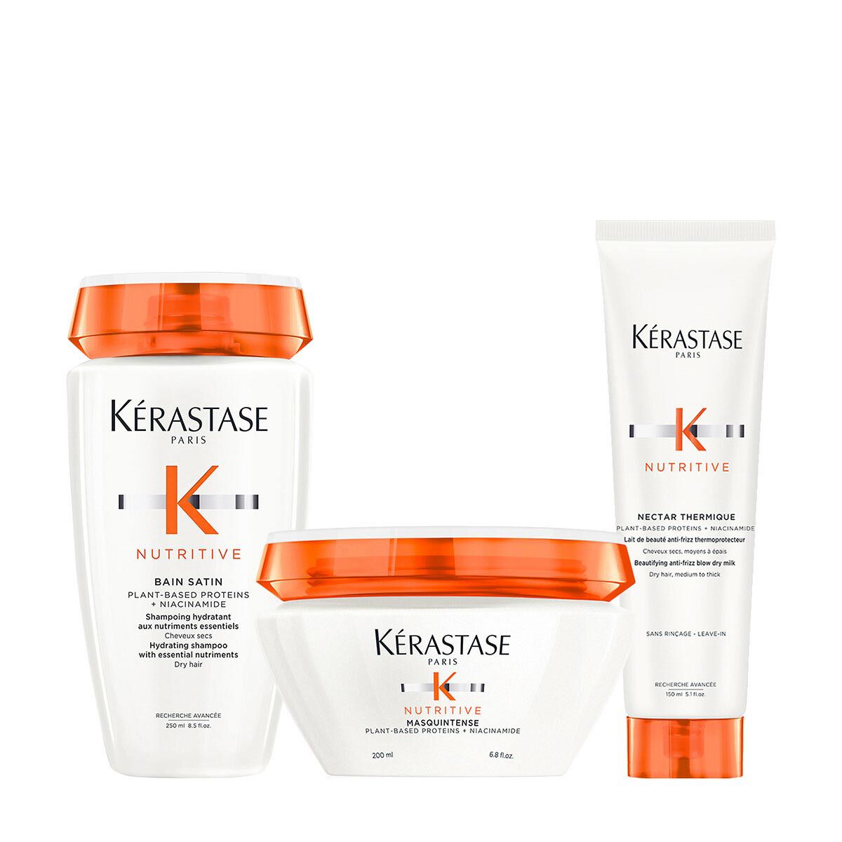 Nutritive set for Very Dry, medium to thick hair