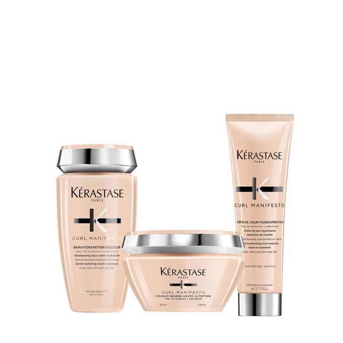 Curl Manifesto set for curly hair, for medium to thick hair