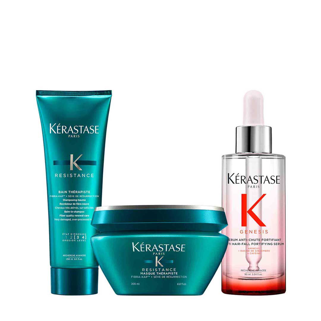 Resistance and Genesis Set for hair prone to falling
