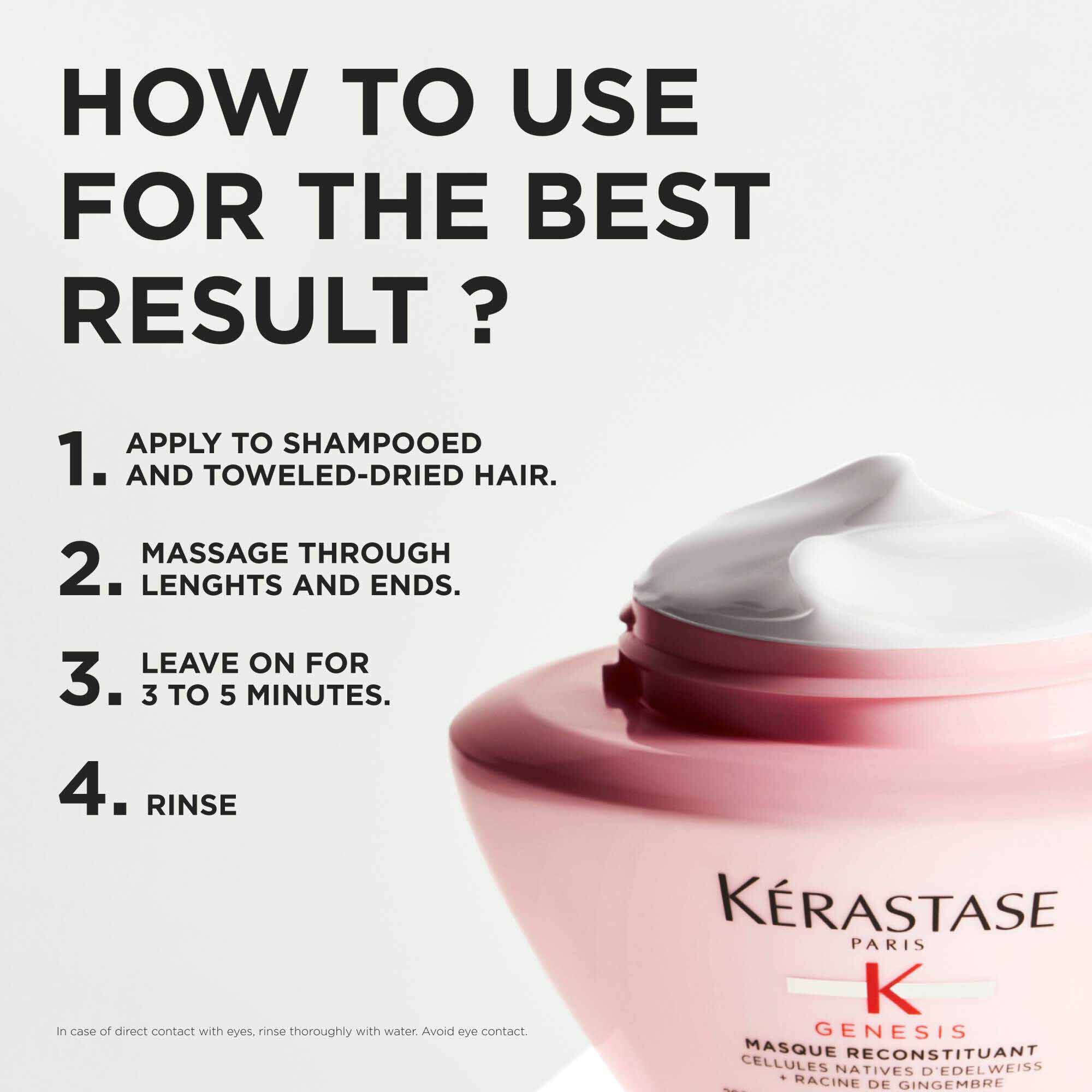 MASQUE RECONSTITUANT HAIR MASK