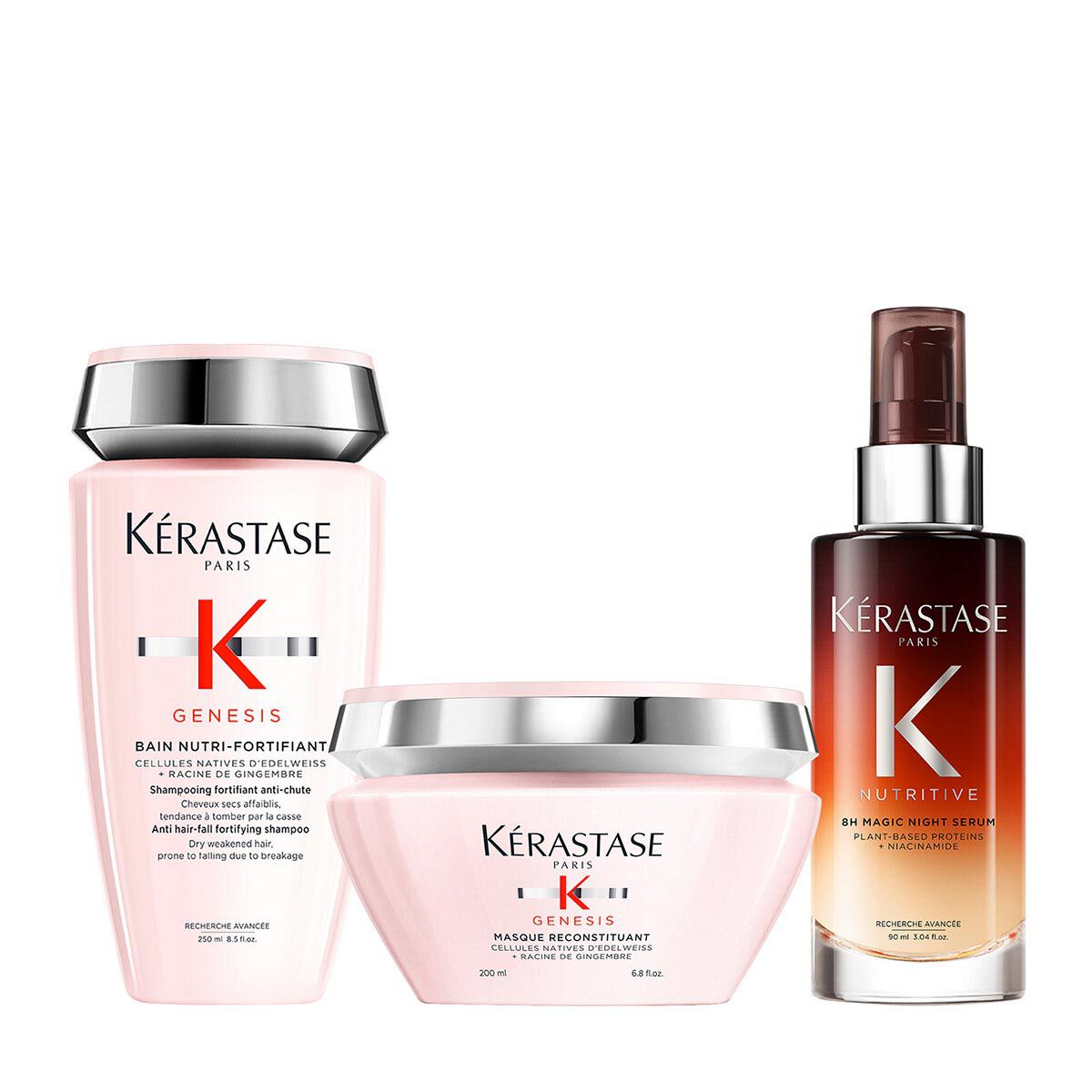 Genesis set for Anti hair fall, for medium to thick hair