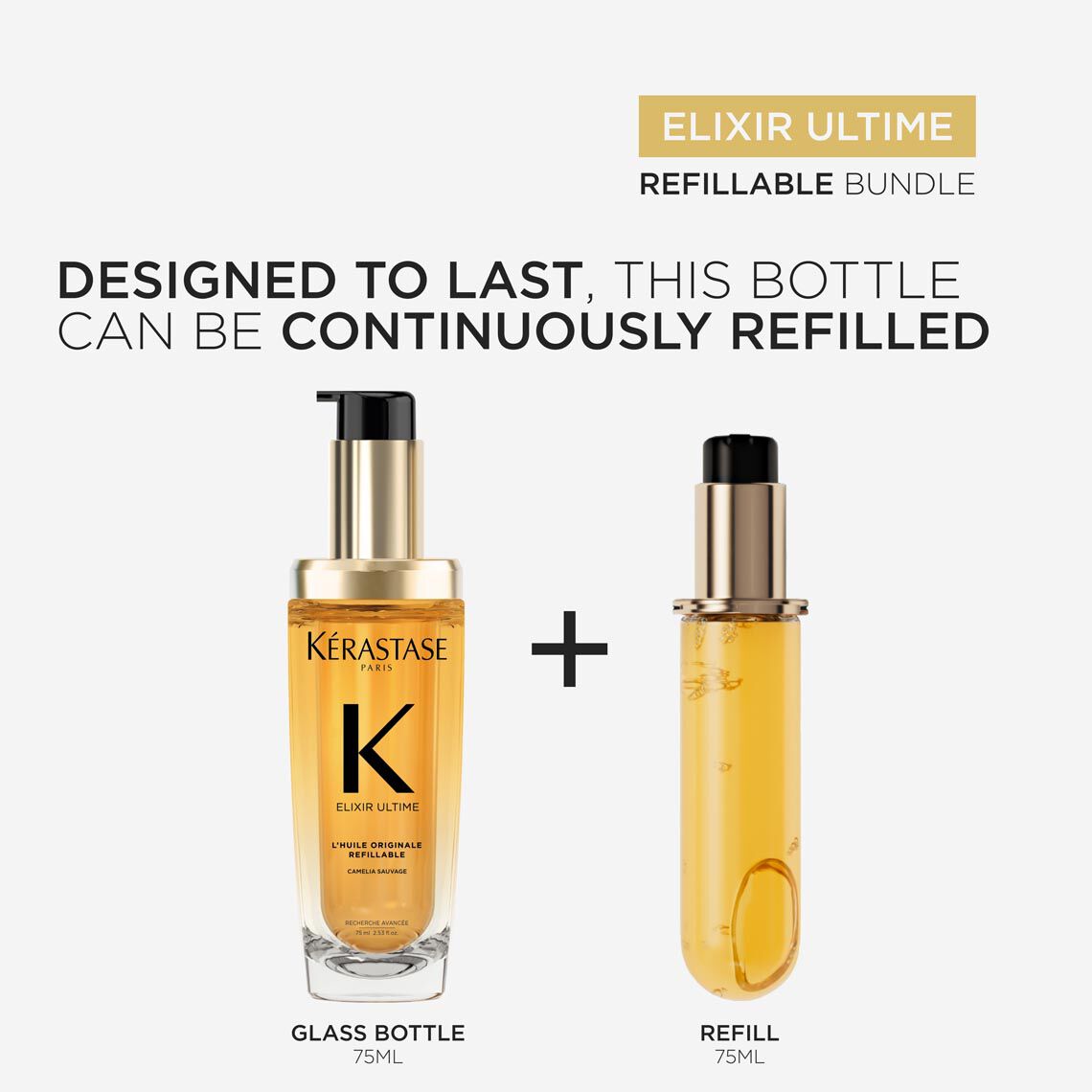 ELIXIR ULTIME HAIR OIL REFILL SET​