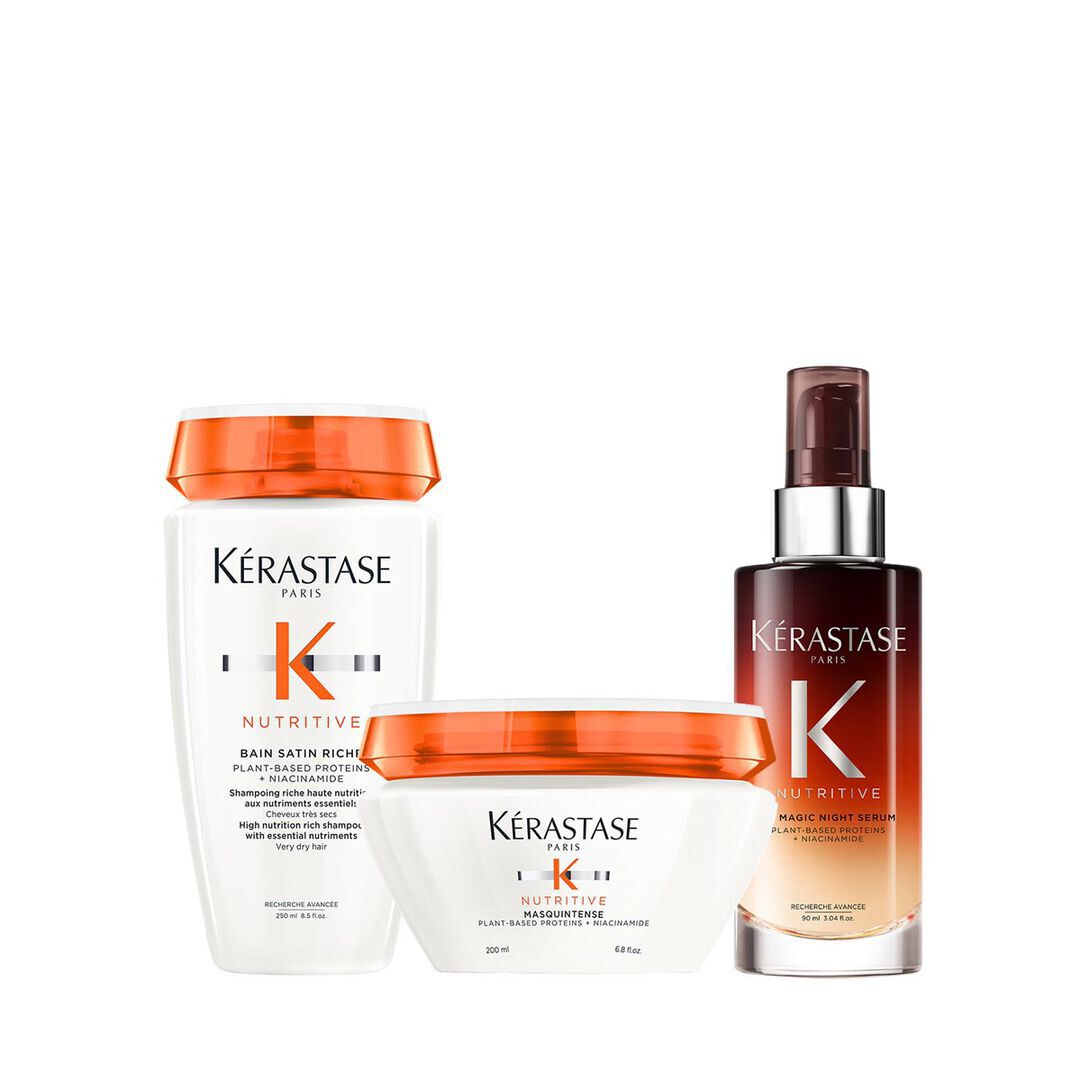 Nutritive Set For Dry, Fine To Medium Hair