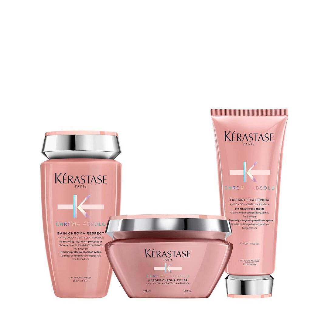 Chroma Absolu set for colored hair, for medium to thick hair