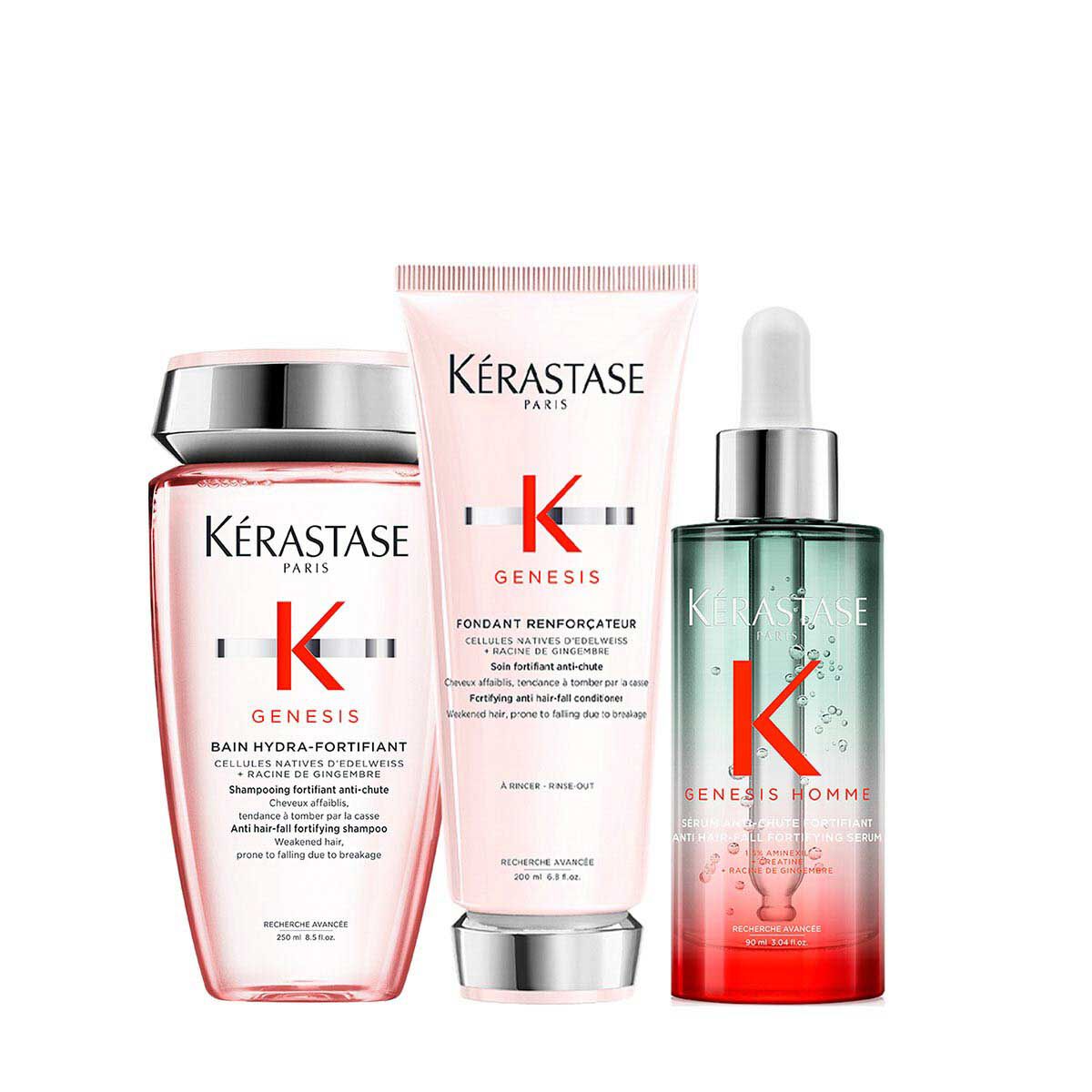 Genesis set for Anti hair fall, for fine to medium hair