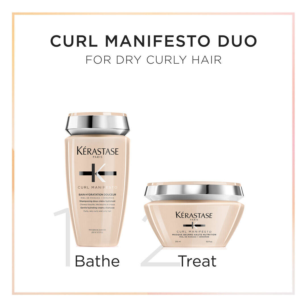 Curl Manifesto - Extra-rich Nourishing Haircare Duo for Curly and Coily Hair - Limited Edition gift set