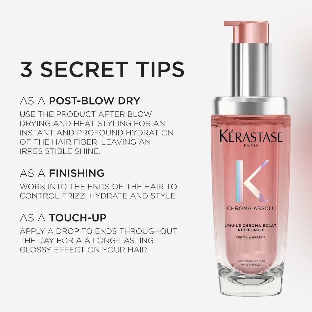 Kérastase Chroma Riche ヘアオイル 21本セット Chroma Absolu Damaged Colored Hair Care Set | Kérastase